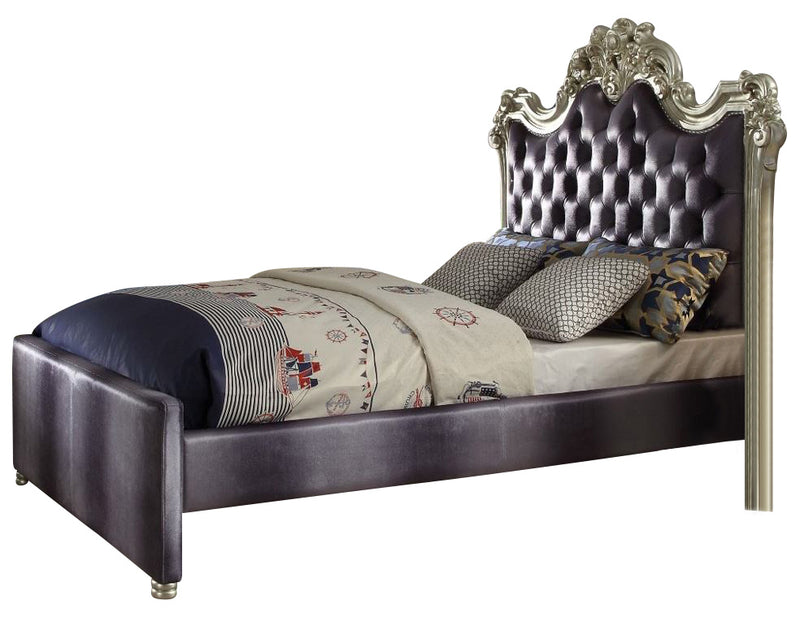 Acme Vendome Queen Panel Bed in Gray and Champagne 30690Q image