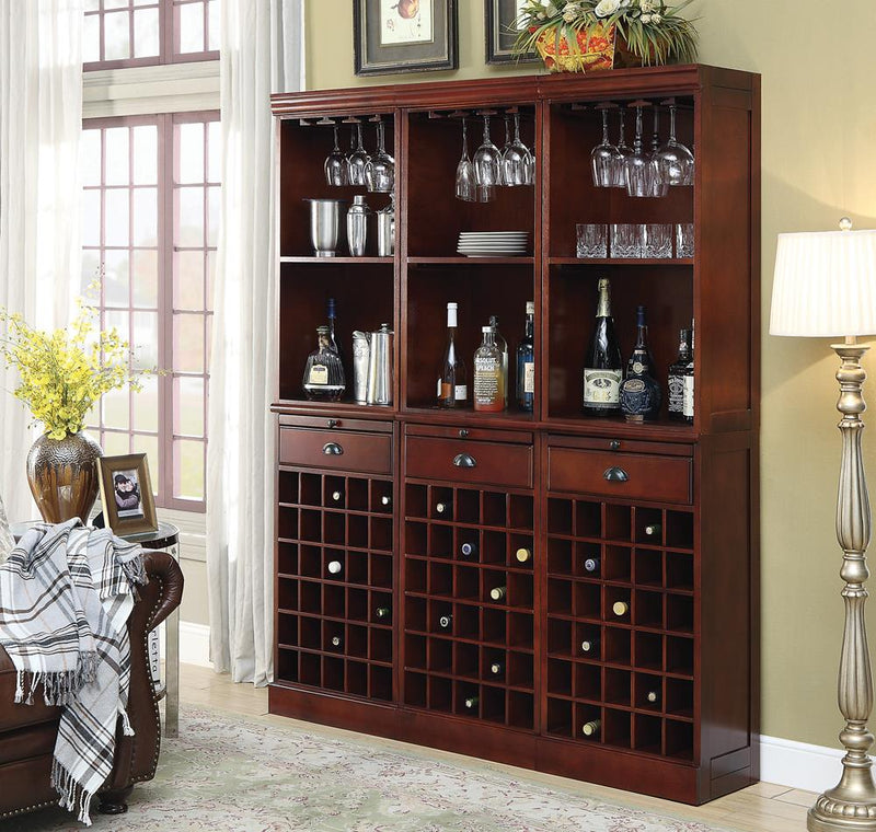 Classic Cherry Wall Bar Unit image