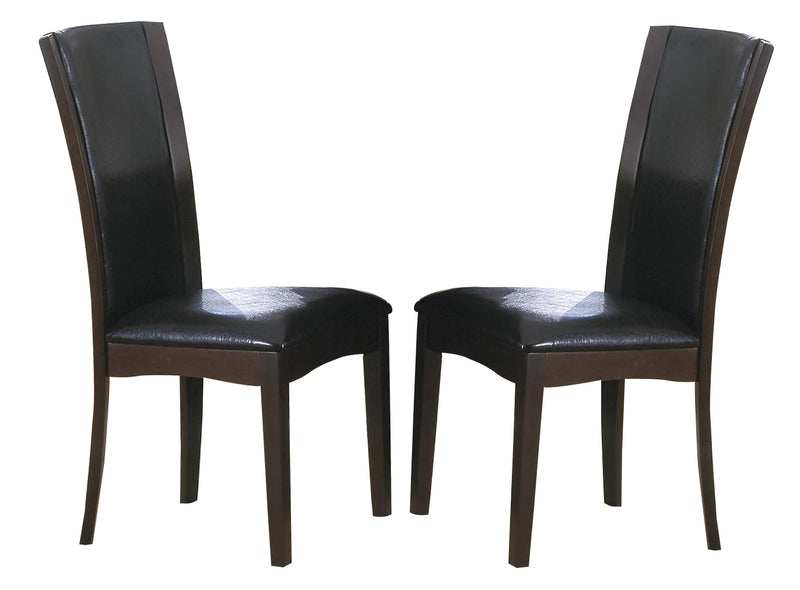 Homelegance Daisy Side Chair in Dark Brown (set of 2) 710S image