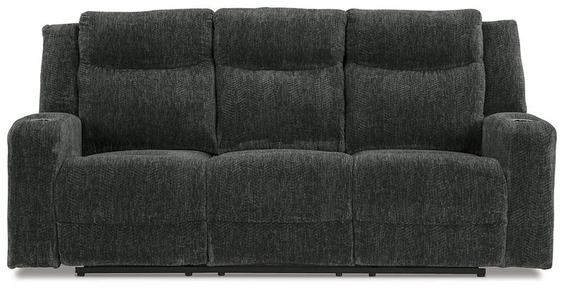 Martinglenn Reclining Sofa with Drop Down Table image