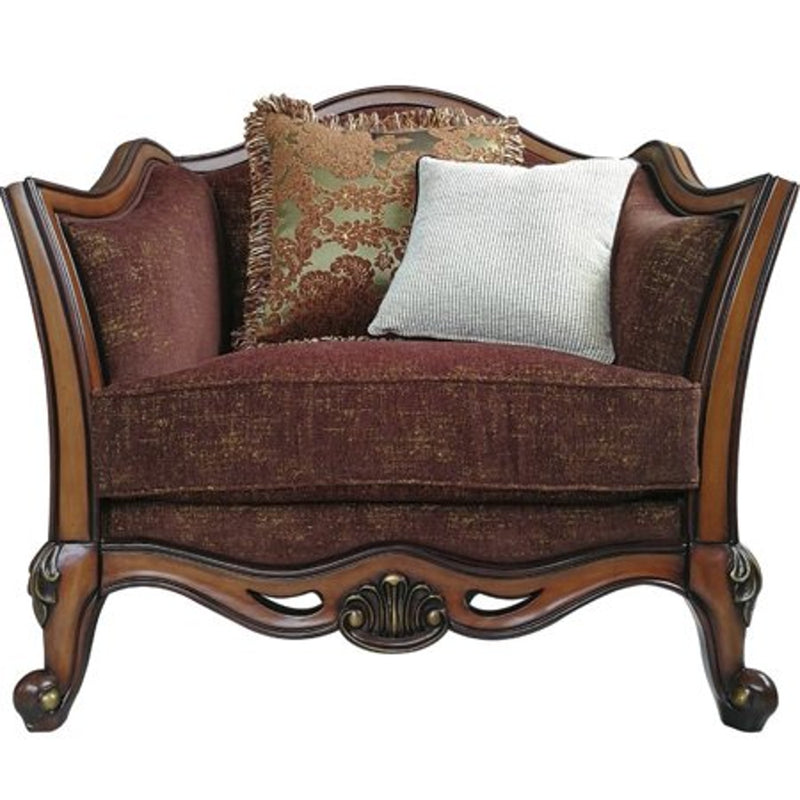 Acme Furniture Beredei Chair in Antique Oak 50667 image