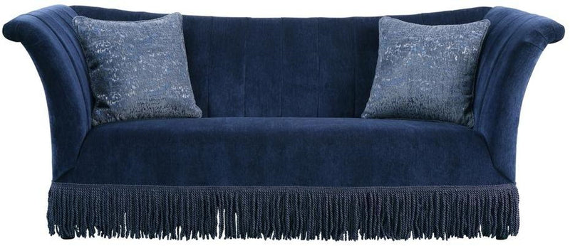 Acme Furniture Kaffir Sofa in Dark Blue 53270 image