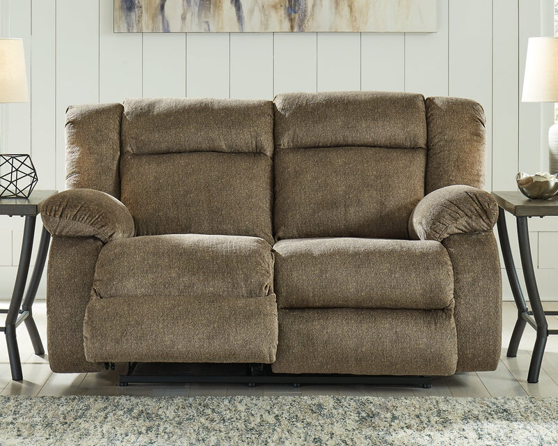 Burkner Signature Design by Ashley Reclining Power Loveseat image