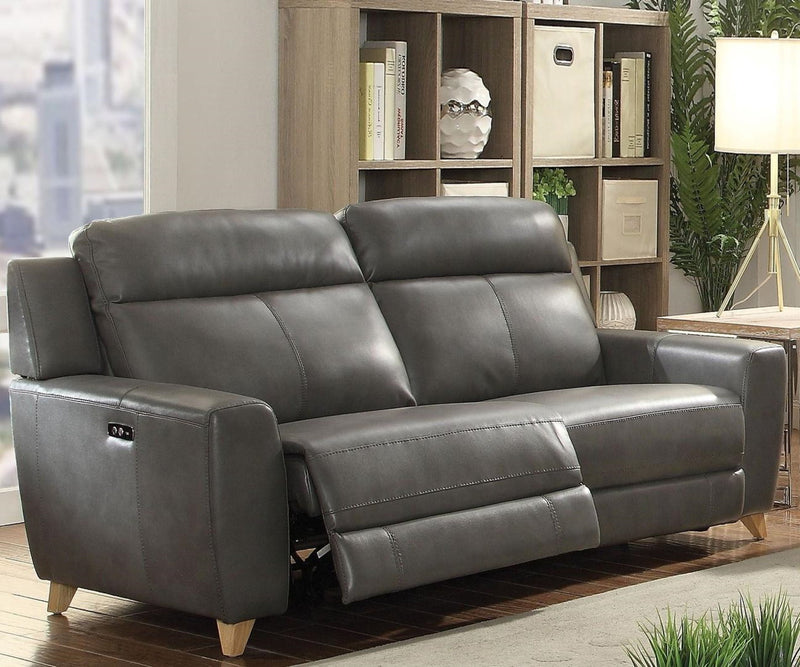 Acme Furniture Cayden Power Motion Sofa in Gray 54200 image