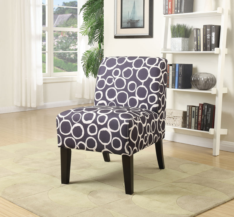 Ollano Pattern Fabric Accent Chair image