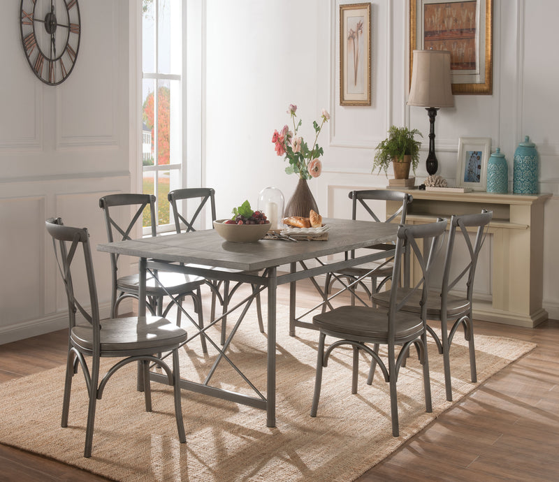 Kaelyn II Gray Oak & Sandy Gray Dining Table image