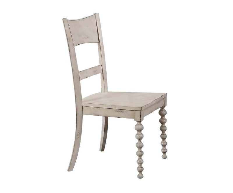Acme Coyana Side Chair (Set-2) in Antique White 66112 image