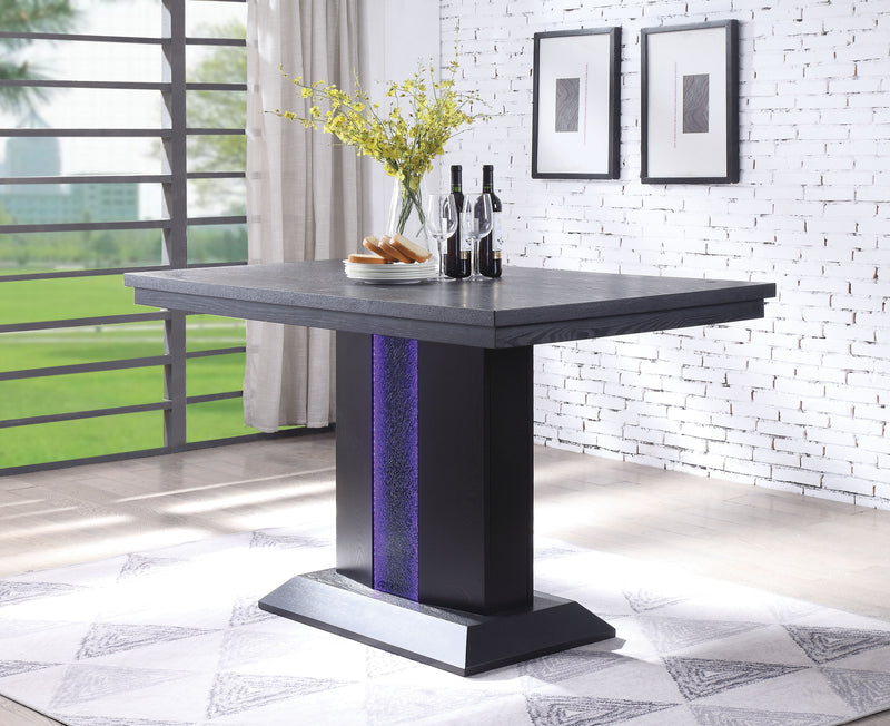 Bernice Black Counter Height Table image
