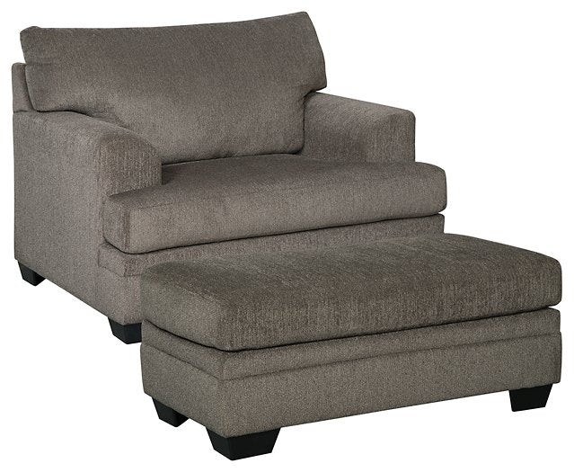 Dorsten Signature Design 2-Piece Chair & Ottoman Set image