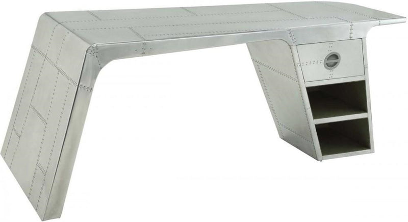 Acme Furniture Brancaster Desk in Aluminum 92190 image