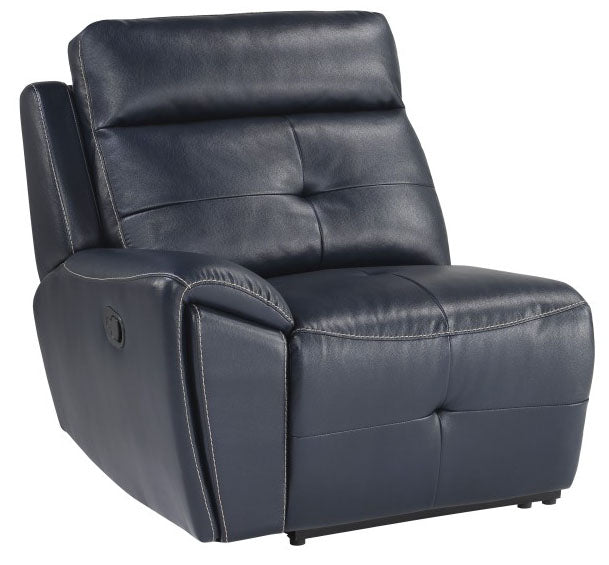 Homelegance Furniture Avenue Left Side Reclining Chair in Navy 9469NVB-LR image