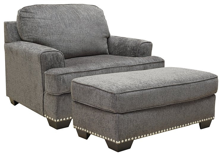 Locklin Benchcraft 2-Piece Chair & Ottoman Set image