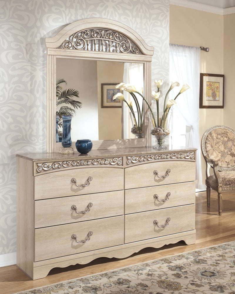 Catalina Signature Design by Ashley Dresser and Mirror image