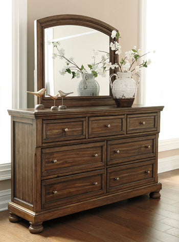 Flynnter Signature Design by Ashley Bedroom Mirror image