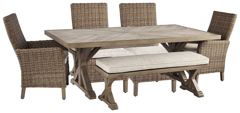 Beachcroft Signature Design 6-Piece Outdoor Seating Set image