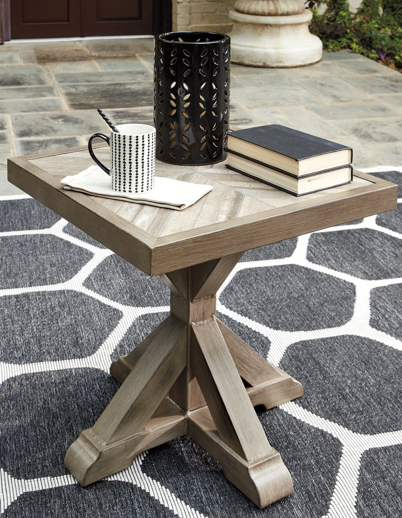 Beachcroft Signature Design by Ashley Outdoor End Table image