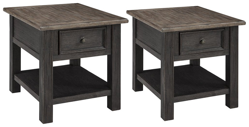 Tyler Creek Signature Design 2-Piece End Table Set image