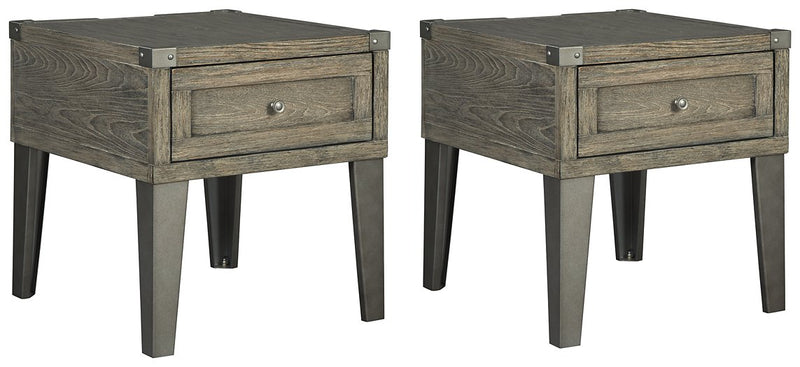 Chazney Signature Design 2-Piece End Table Set image