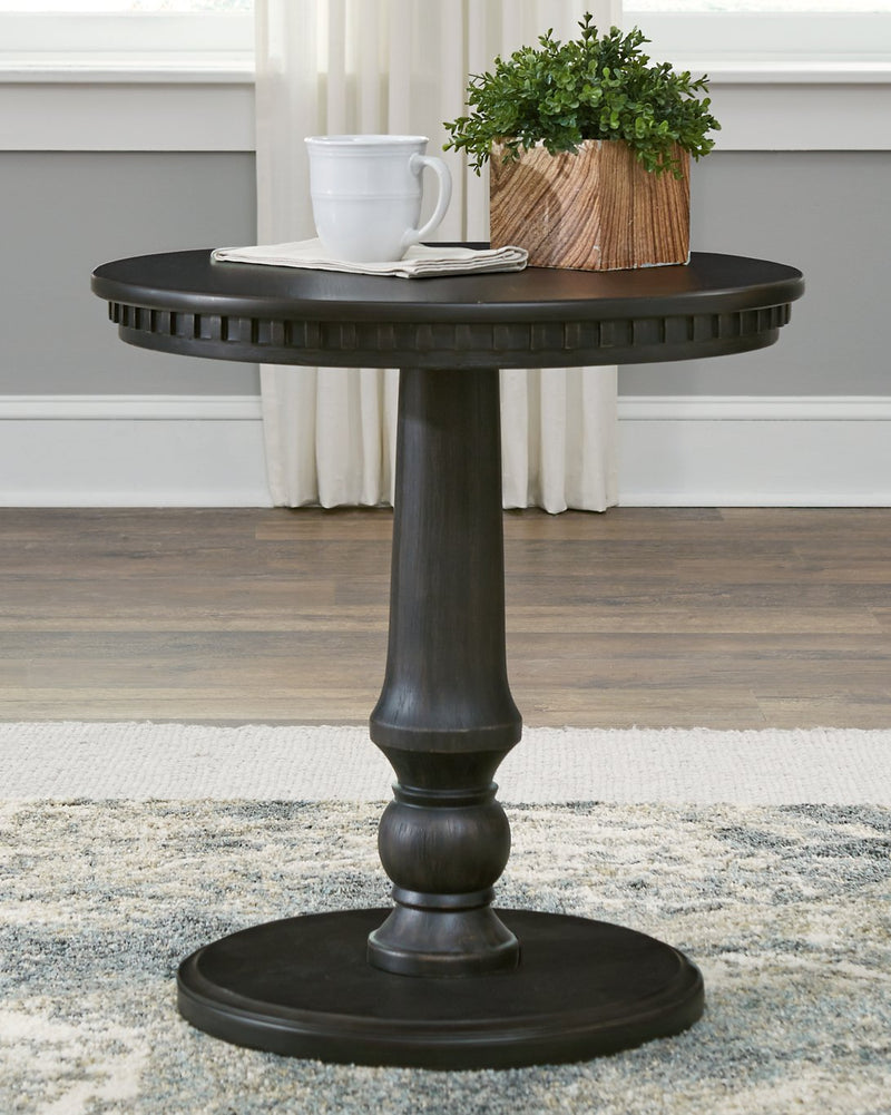 Miniore Signature Design by Ashley Round End Table image