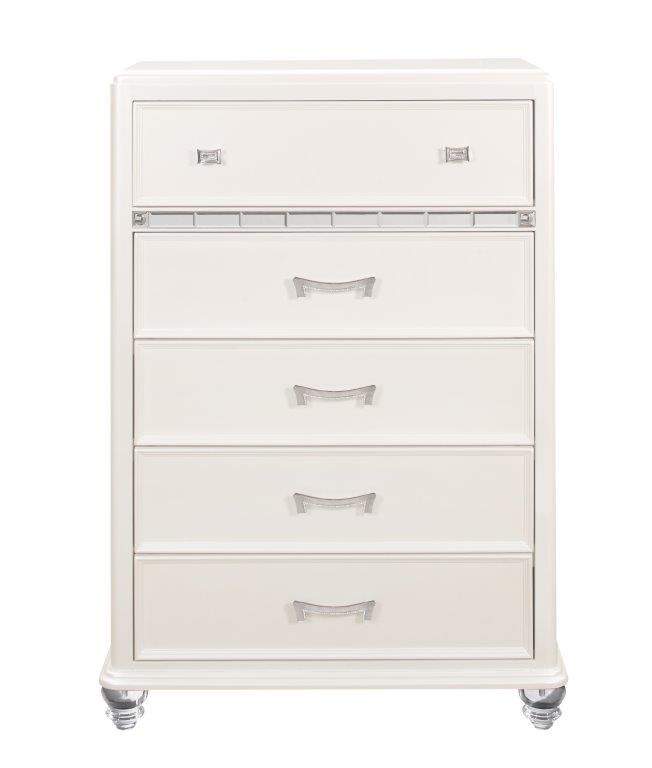 Global Furniture Sofia Chest in White SOFIA WHITE-CH image