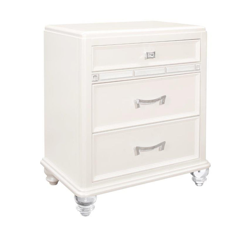 Global Furniture Sofia Nightstands in White SOFIA WHITE-NS image