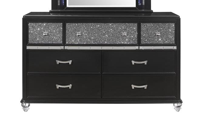 Global Furniture Sonia Dresser in Black SONIA-D image