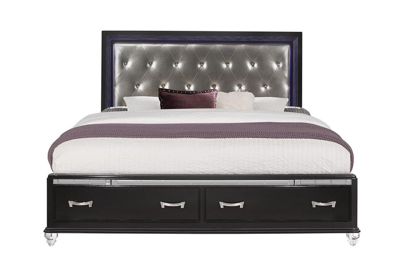 Global Furniture Sonia Full Storage Bed in Black image