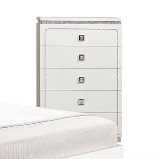 Acme Furniture Valentina Chest in White High Gloss 20256 image